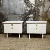 Pair of bedside feet compass