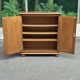 Vintage oak Louis XIV buffet commode from the 1950s.