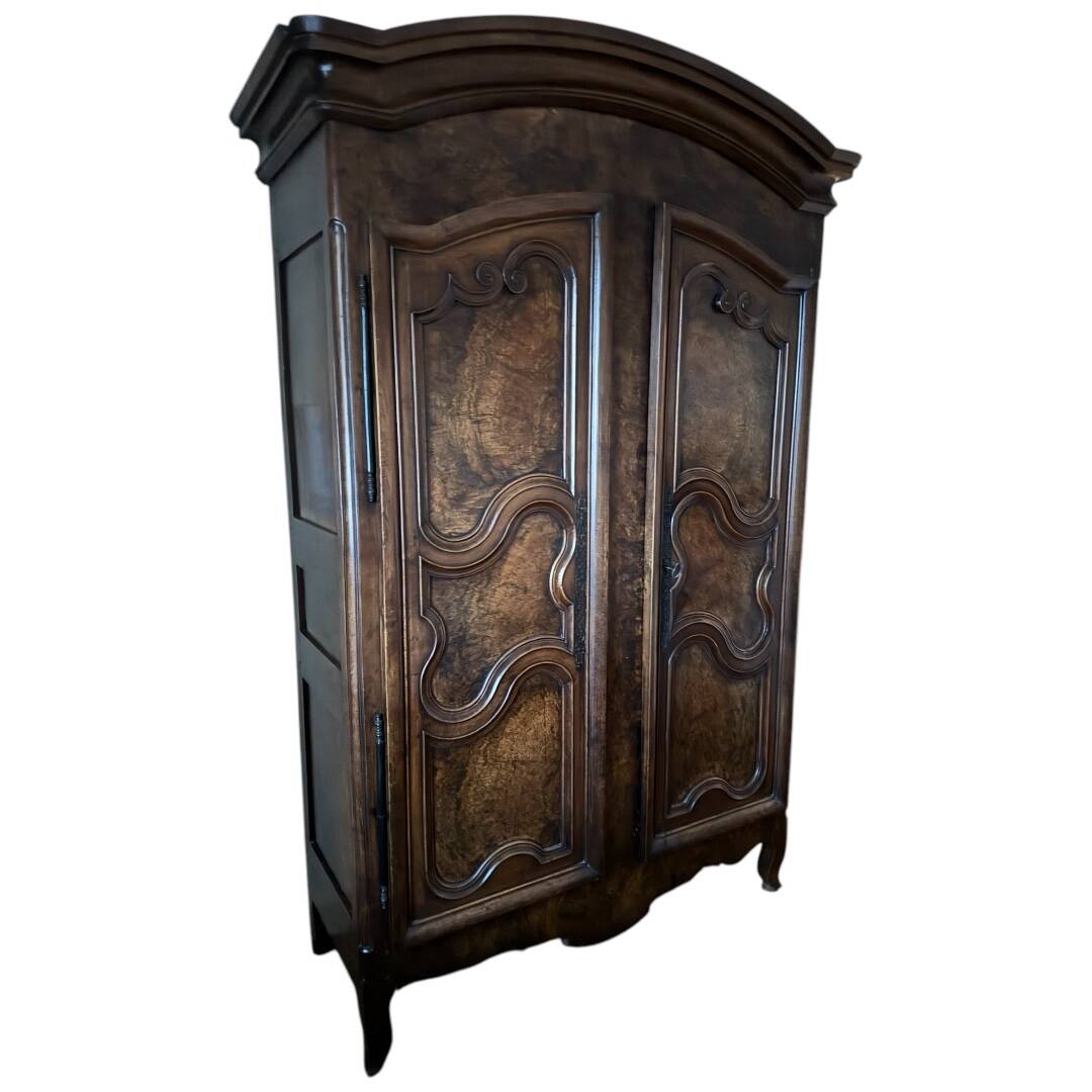 Louis XV Bressane Armoire in Walnut 18's