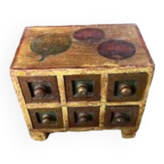 Box with drawers indian