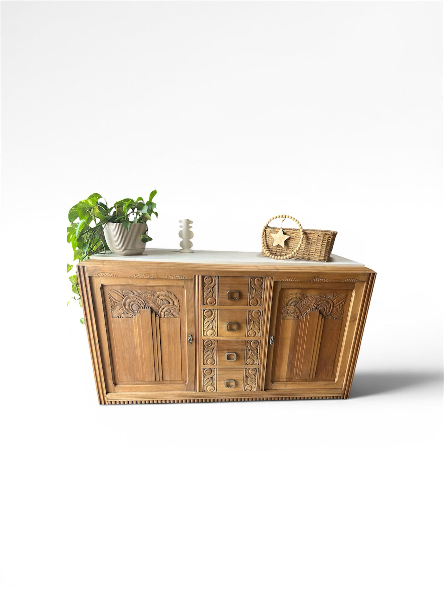 Enfilade art déco avec miroir