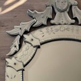 Venetian mirror, Murano glass 1950