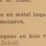 Coffee table by Gérard Guermonprez from the 1950s