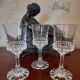 Verres en cristal début XXème