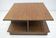 F.Lli Saporiti Mid-Century Modern Italian Walnut Coffee Table, 1960s