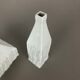 Set of 2 modernist 1960s vase sculptures Peter Müller for Sgrafo Modern, Germany