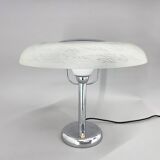 1930s Bauhaus Chrome Table Lamp, Czechoslovakia