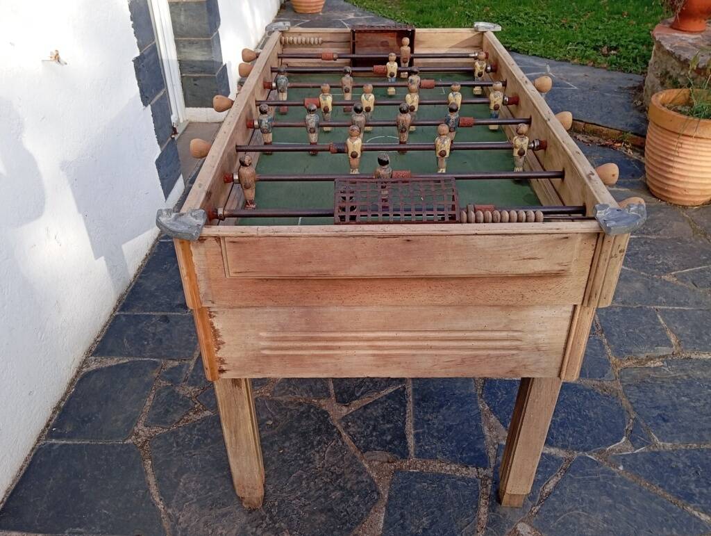 Babyfoot de bistrot Chevillotte années 1930