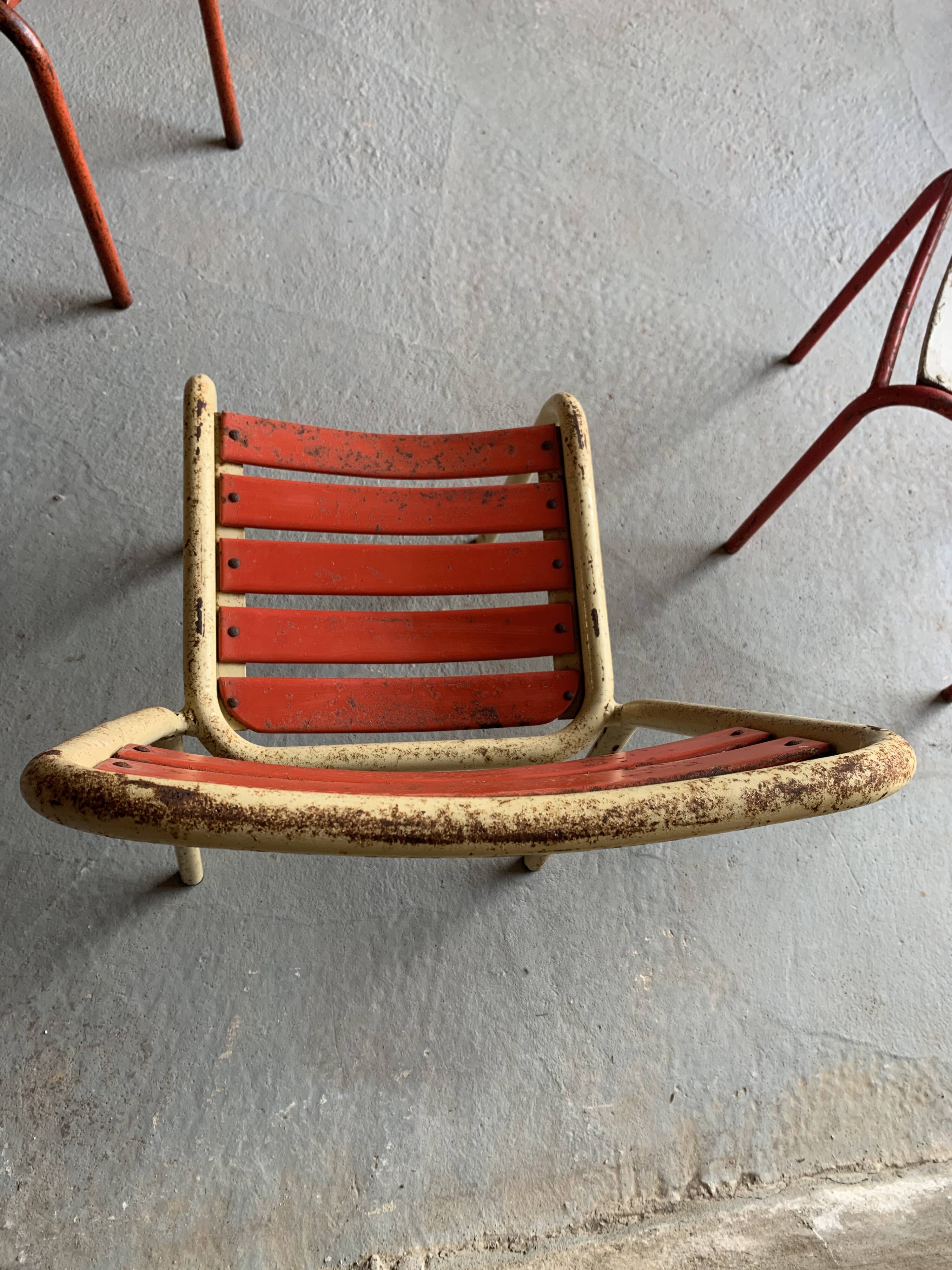 Lot de 3 chaises de jardin