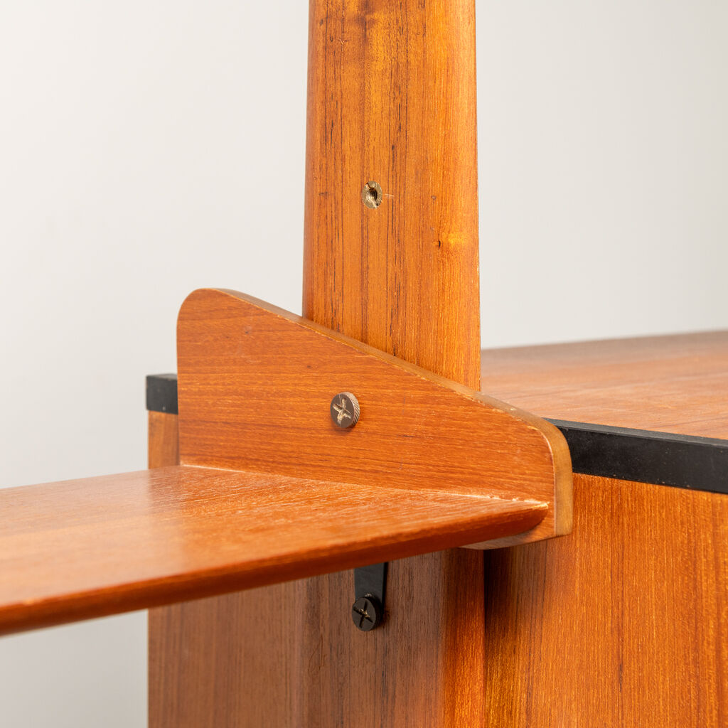 Bookcase teak av furniture 60s vintage