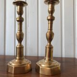 Pair of candle holders