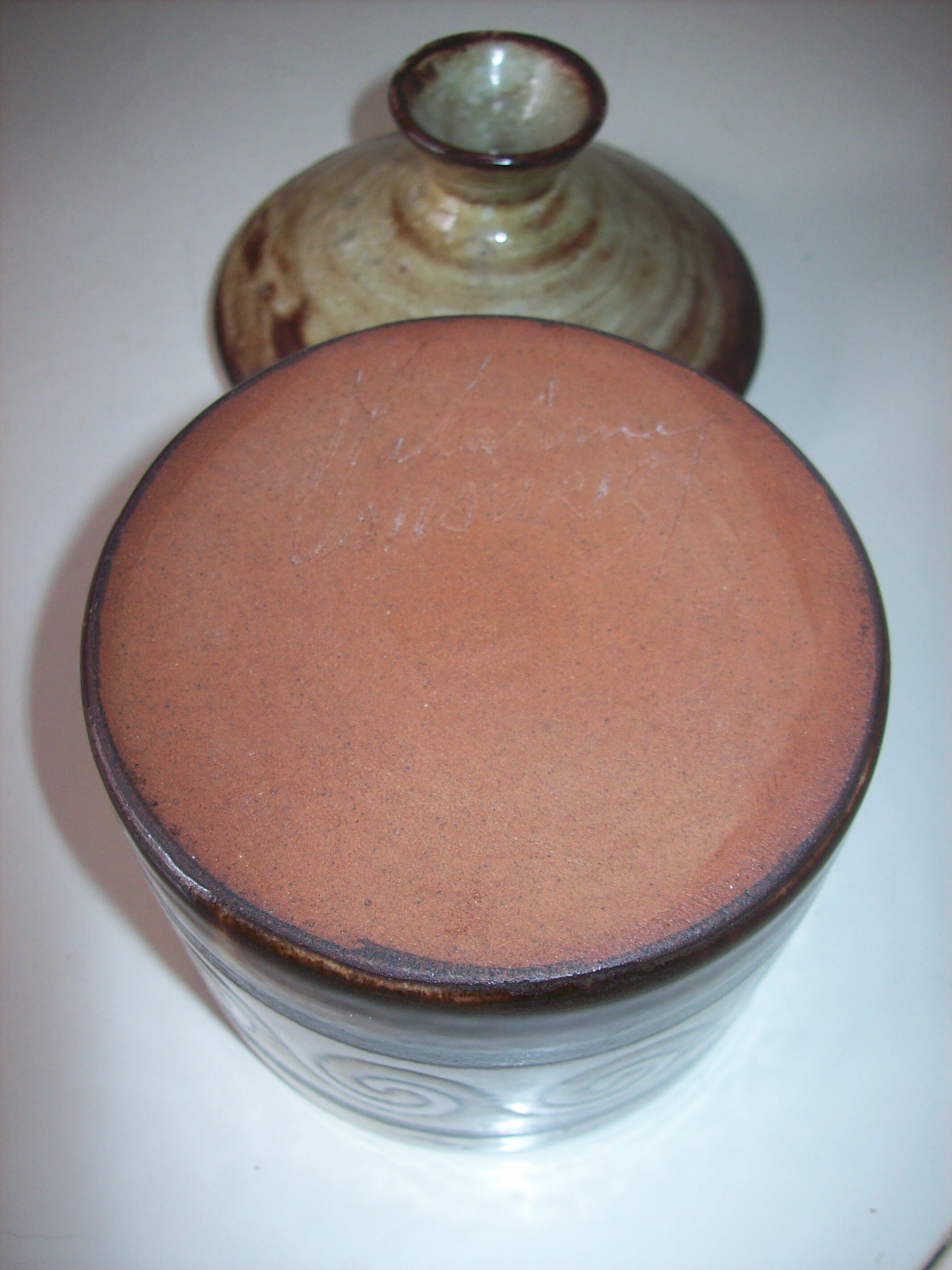 Sugar pot signed Jean-claude Malarmey