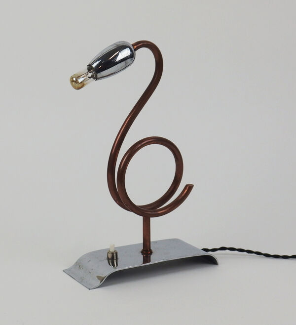 Lampe veilleuse moderniste art déco