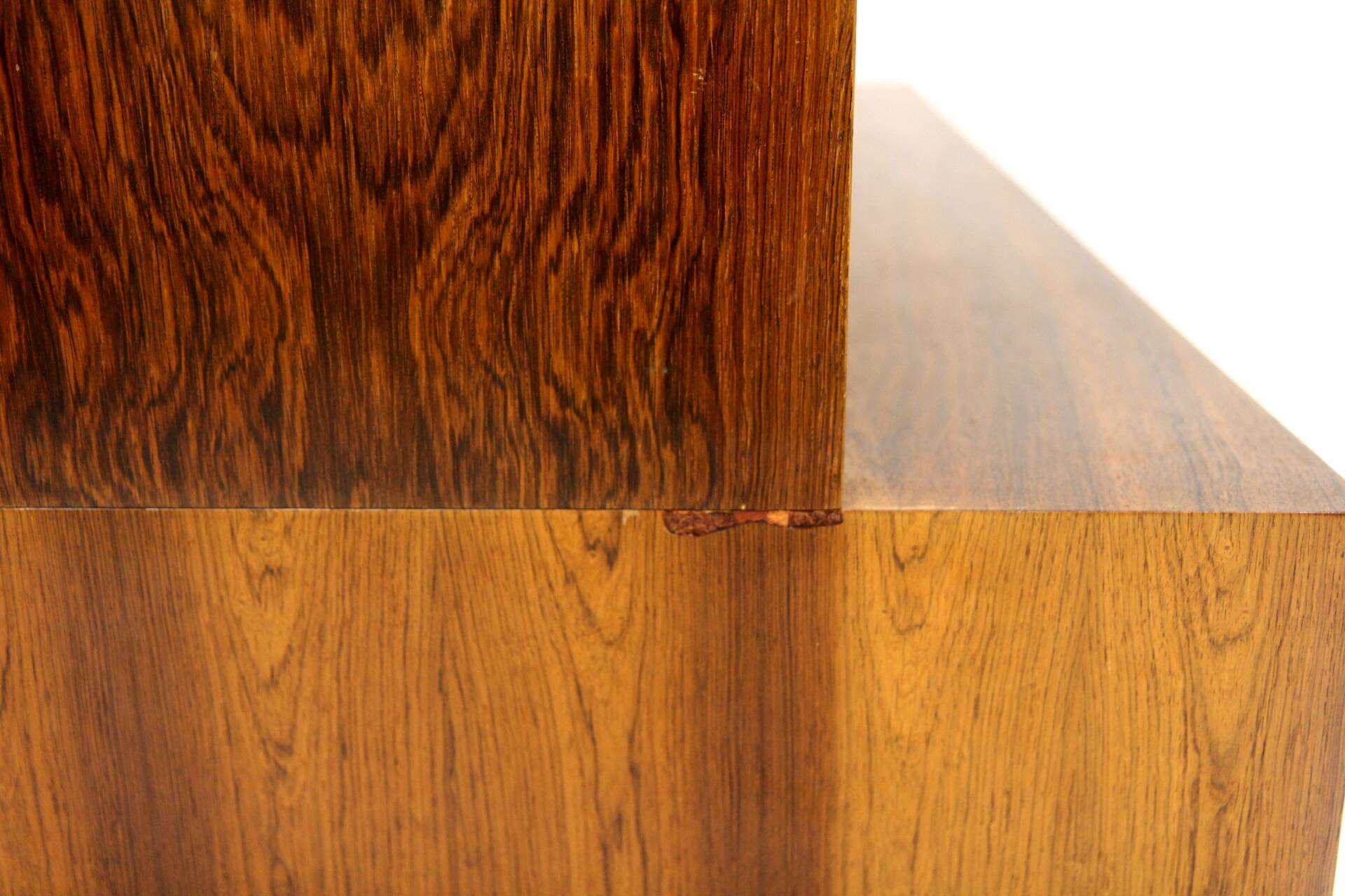 Scandinavian rosewood bookcase, Wirserums Nya Möbelfabrik, Sweden, 1960
