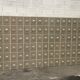 huge Trade furniture Archiving furniture 168 drawers metal filing cabinet Industrial VAL REX 1960s 64