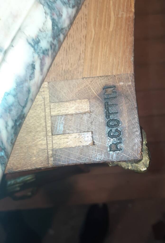 Louis XV style commode stamped R. Cottin