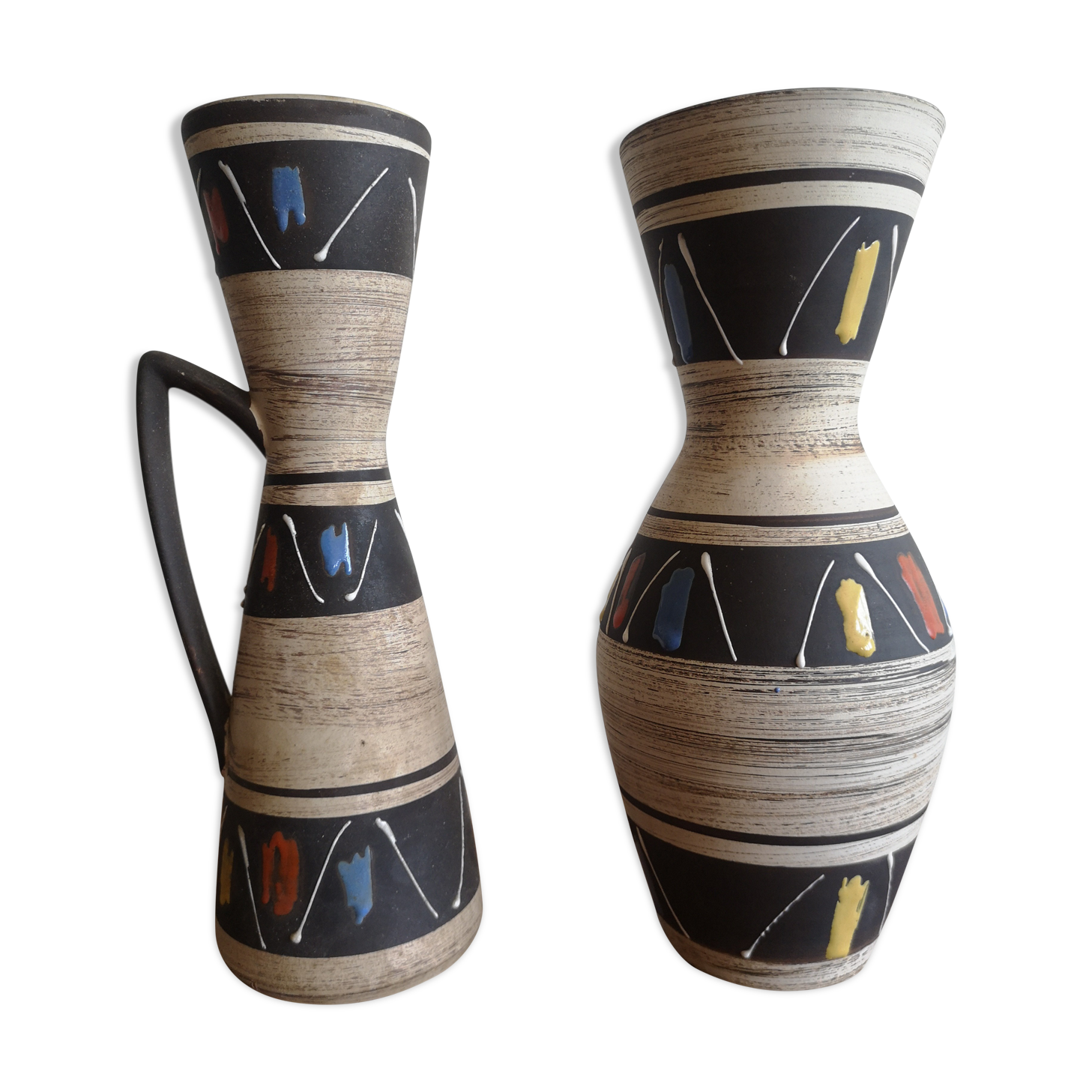 Pair of German vases