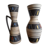 Paire de vases allemands