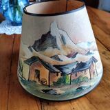 Basque/Pyrenees pattern lampshade