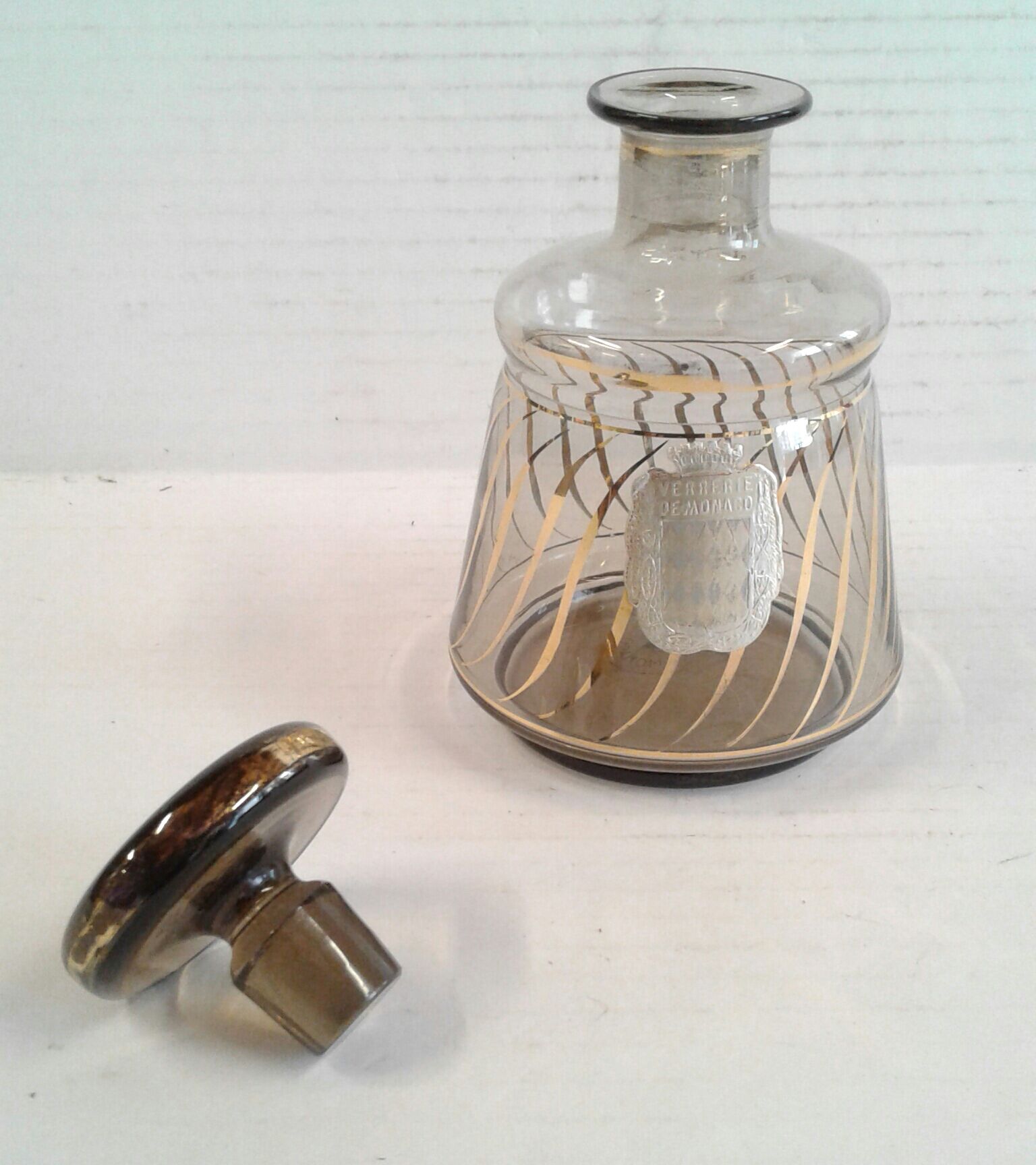 Carafe Monaco glassworks