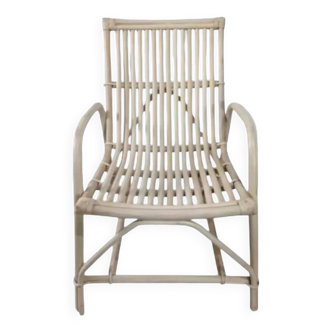 Rattan armchair