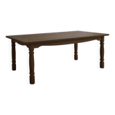 Table basse en chêne sculpté | Henning Kjaernulf | Danemark | Années 1950