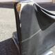 Leather armchair model Zen Claude Brisson Line Roset year 80