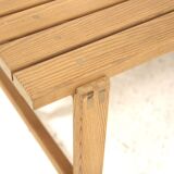 Scandinavian pine bench, Sweden, 1970