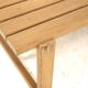 Scandinavian pine bench, Sweden, 1970