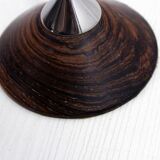 Scandinavian candle holder diabolo shape 1970