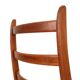 Set of 6 Korup Stolefabrik teak chairs in the style of Kai Kristiansen