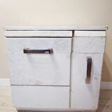 Malle, bar in trompe oeil 50's
