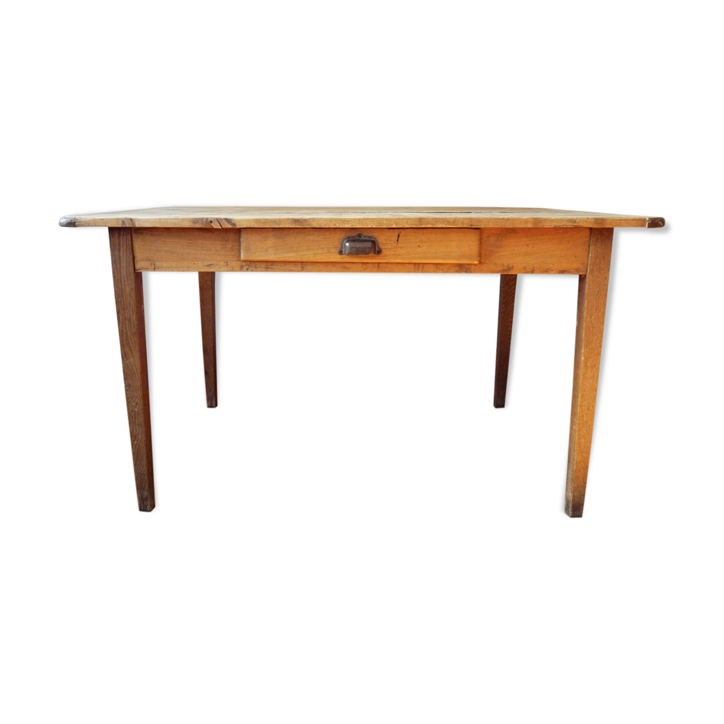 Farmhouse table with drawer