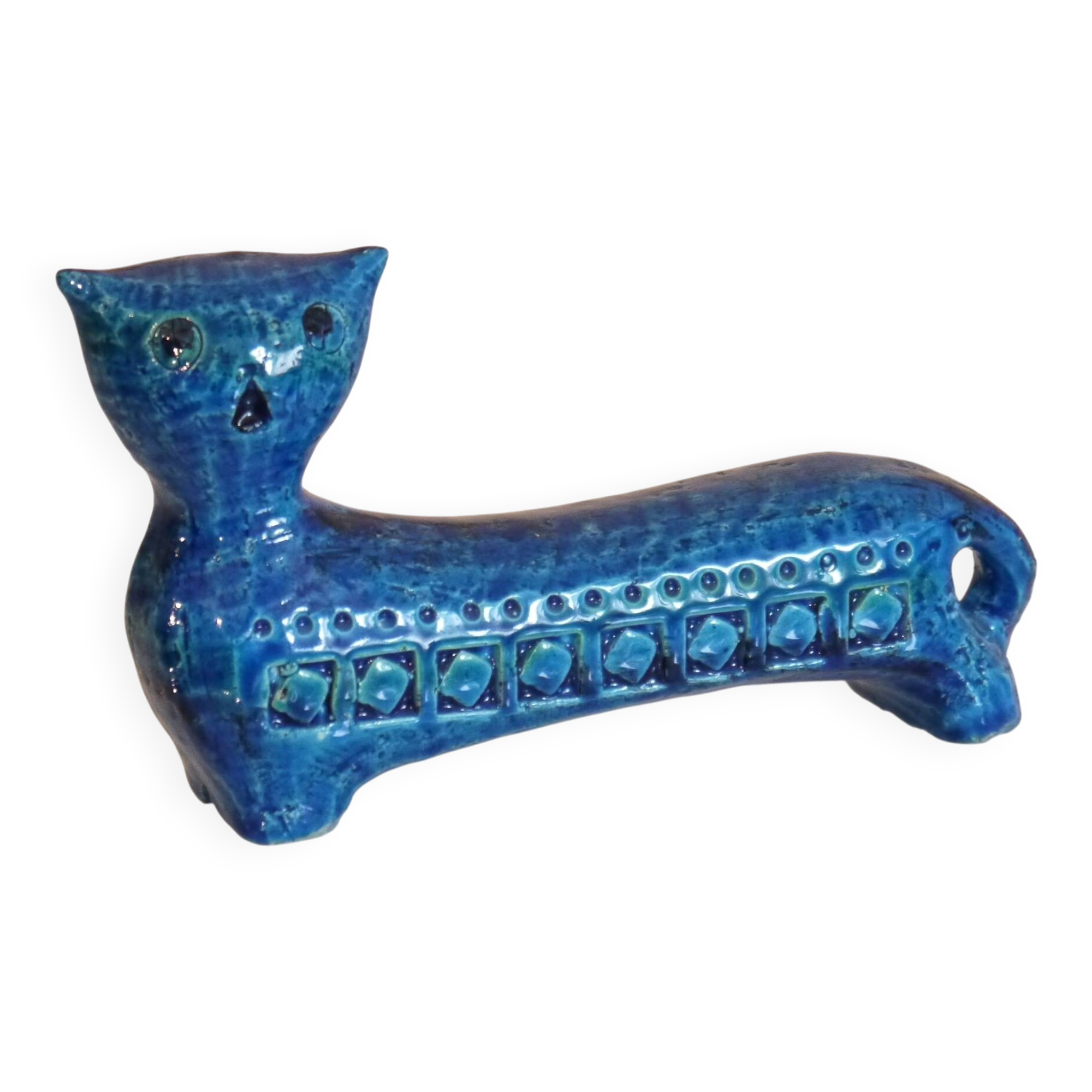 Ceramic cat by Aldo Londi for Bitossi
