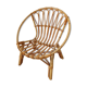 Fauteuil pour enfant en rotin