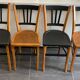 Series of 4 bistro chairs "Luterma" vintage 1960s