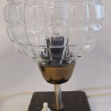 A pair of bedside lamps