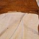 Antique Art Nouveau pedestal table with carved wood and marble top.
