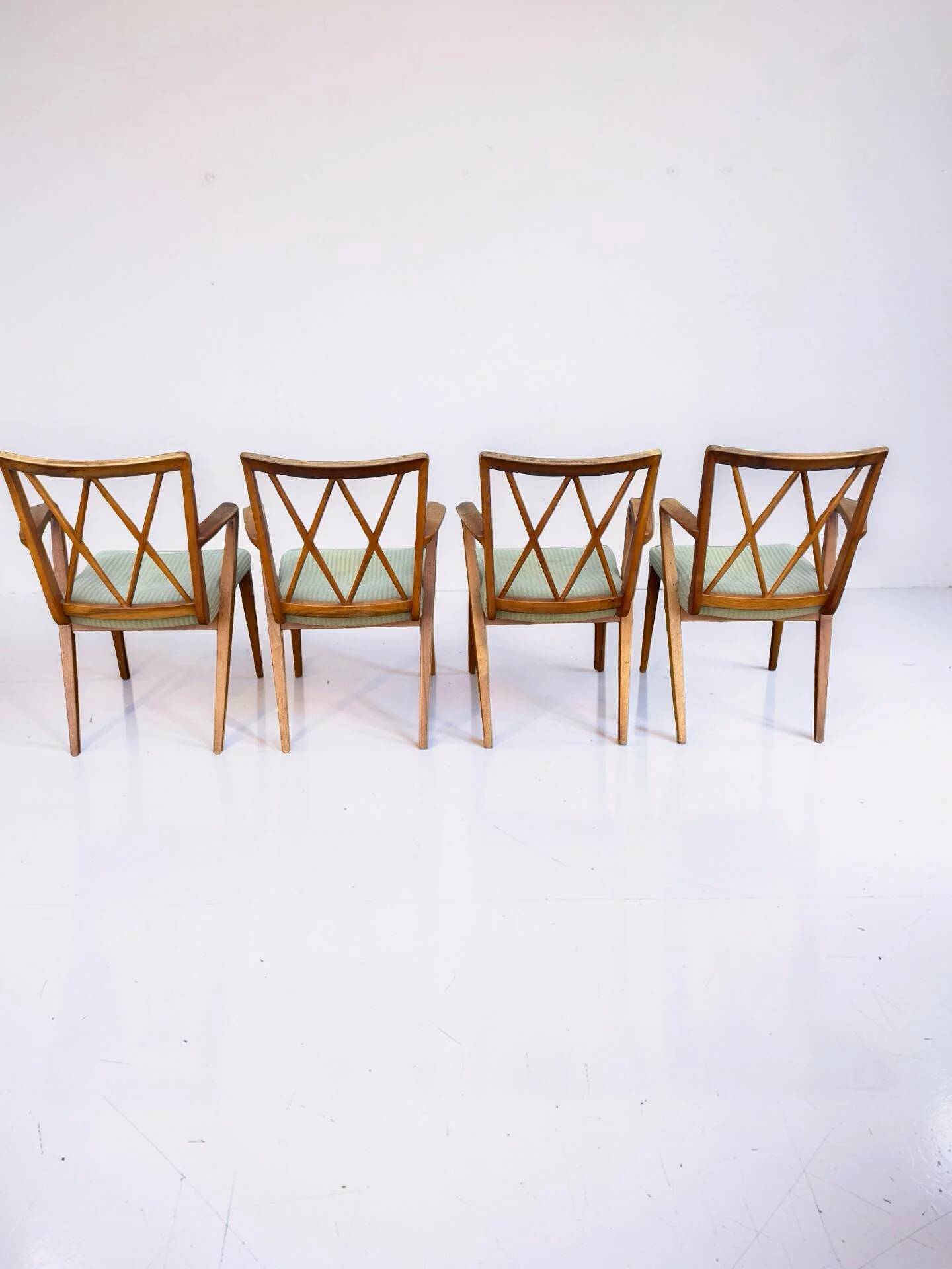 Set of 4 dining chairs A.A. Patijn for Zijlstra