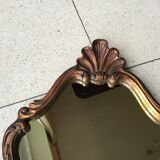 Old baroque rock mirror.