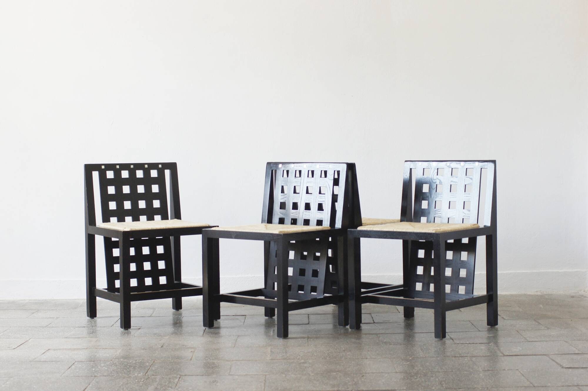 Vintage DS3 Dining Chairs by Charles Rennie Mackintosh for Atelier Internat