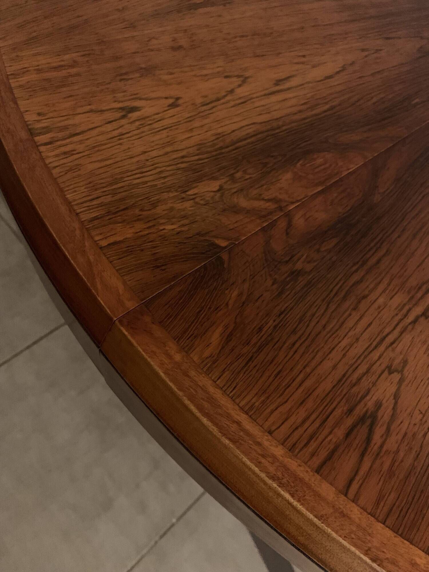 Dining table by Vestervig Eriksen Scandinavian rosewood from the 60s extendable