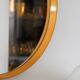 Scandinavian round mirror 1970s - 71cm