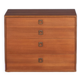 Retro teak 1960s G plan form five 5 chest of drawers