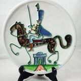 Henri Laurent's earthenware plate