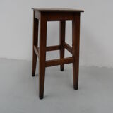 Tabouret en bois vintage