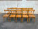 Set of 10 bistro chairs with crossbars