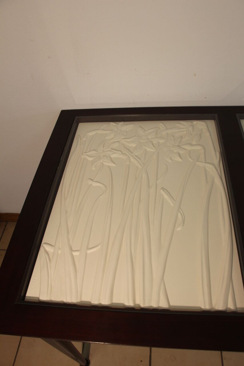 Large Console Jean Boggio and the pottery of Lunéville