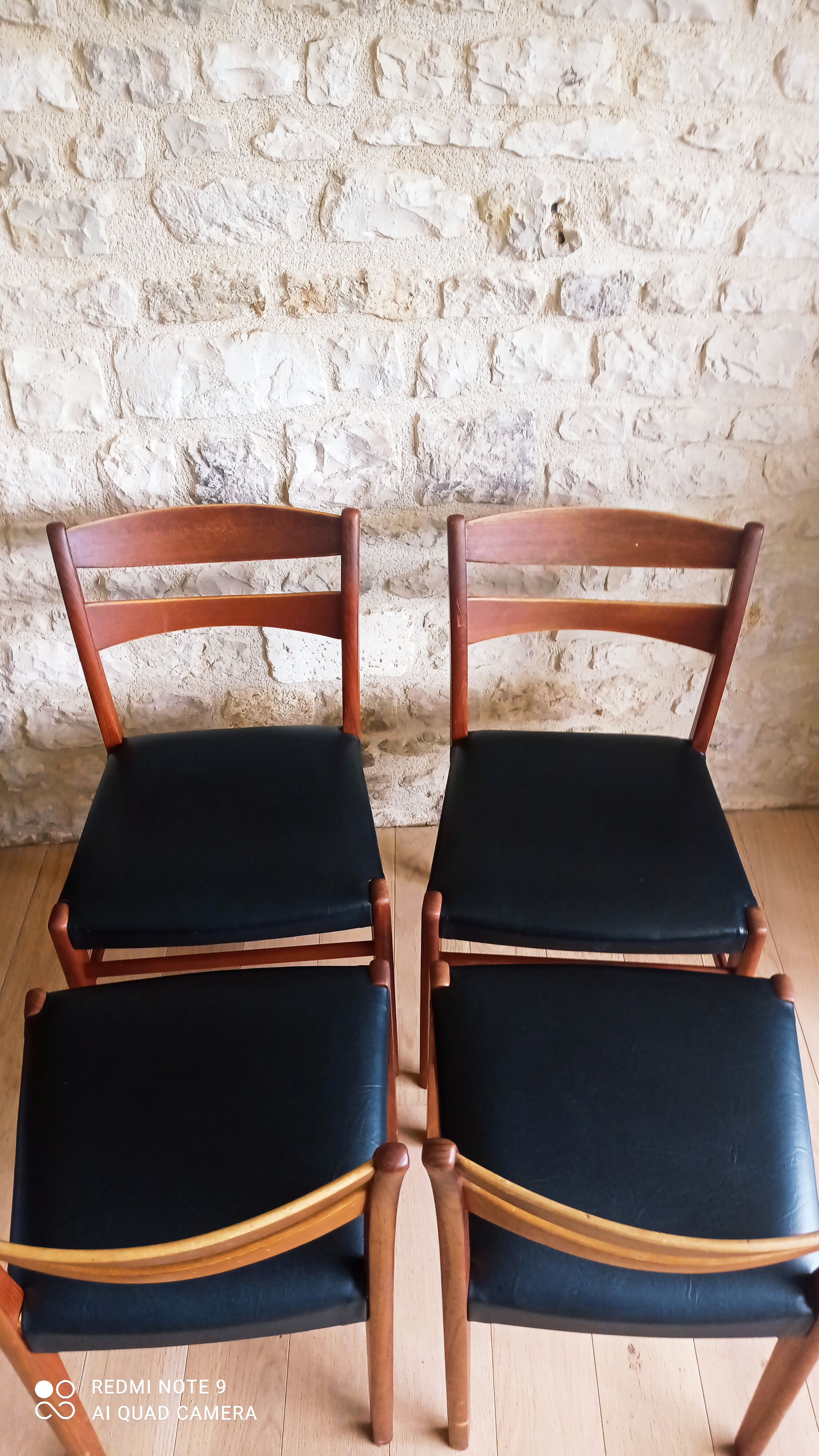 Teak chairs