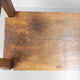 Oak cafe sofa with armrests 160 cm long